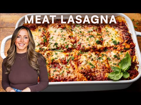 Classic Meat Lasagna - My Family's Favorite Lasagna