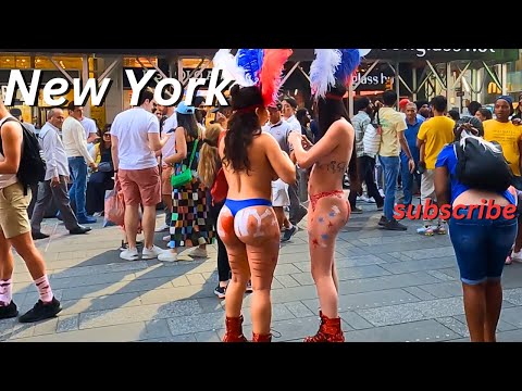 New York City Tour - Manhattan Summer time in Times Square