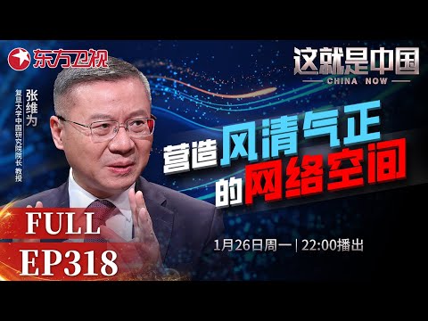 这就是中国 第318集：营造风清气正的网络空间｜#中国互联网｜#互联网生态｜#中外对比｜#互联网安全｜#张维为｜#这就是中国｜China Now ｜FULL
