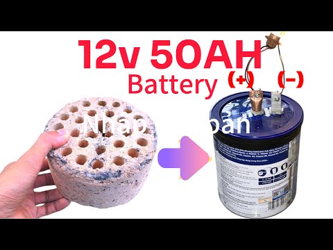 How to make a high-capacity battery at home. You won't have to spend money on batteries anymore.