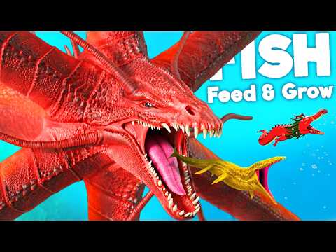 I Unlocked The MYTHICAL LEVIATHAN in Feed and Grow Fish!