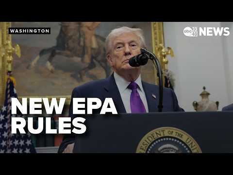 Trump REVERSES Obama era climate initiatives