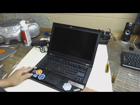Laptop screen replacement on Lenovo ThinkPad T430