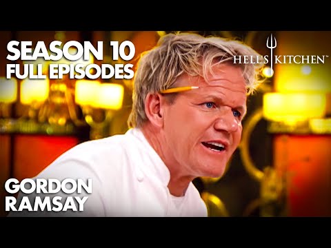 The MOST SHOCKING Elimination Yet? | Hell's Kitchen | Season 10 - Episodes 7, 8, 9 | Gordon Ramsay