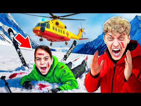 KLEINER JUNGE hatte schweren SKI UNFALL… 😭🚑 (Krankenhaus)