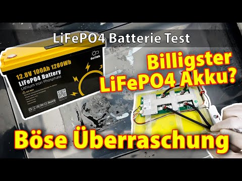 GoKWH 12V 100Ah #lifepo4 #pouch Akku - Preiswertester Akku am Markt & böse Überraschung beim Test