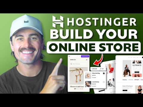 Hostinger Website Builder Tutorial: Create an Online Store Fast