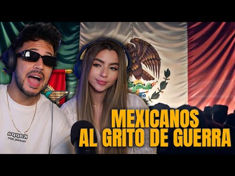 REACCIÓN Con SARA a Mexsor - Mexicanos al grito de guerra - Vídeo Oficial