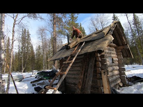 I was planning to renovate the winter hut. I lost my dog, ran into ice, broke an axe, and went of...