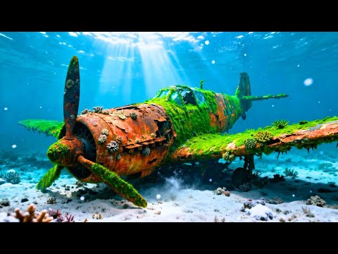 AFTER DECADES LOST AT THE BOTTOM OF THE SEA… THE RESTORATION OF THIS MESSERSCHMITT WILL SURPRISE YOU