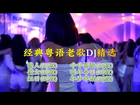经典粤语老歌DJ精选【Lyrics/動態歌詞】【高音质无损DJ】【KTV字幕】情人※傻女※红日※千千阙歌※明年今日※半梦半醒