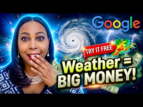 Turn WEATHER Into MONEY: Make Life-Changing Income With Google’s New AI Tools! 