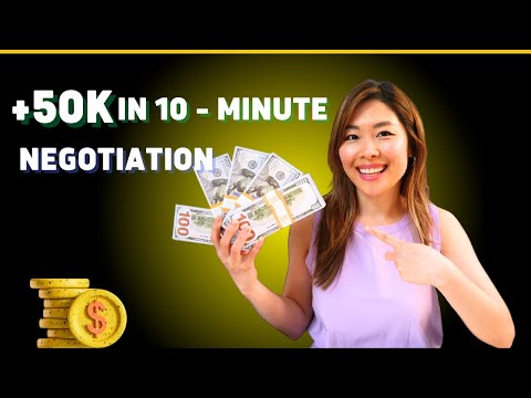 How I negotiated $50,000 INCREASE in salary | 5 tips for job offer negotiation