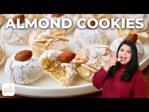 Easy Italian Almond Cookies | No Flour, 20 Minutes, Gluten Free