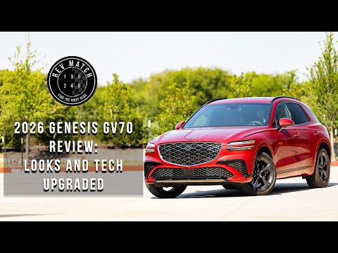 2026 Genesis GV70 Review: Looks and Tech Upgraded