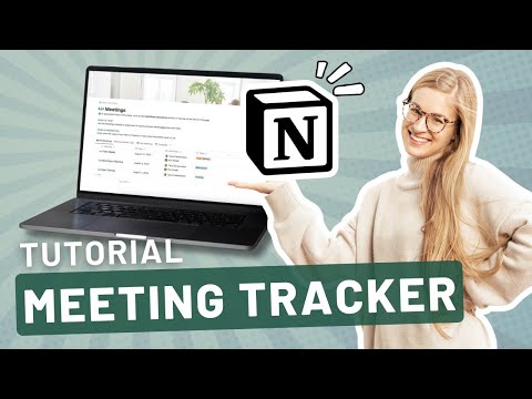 How to track team meetings in Notion - made SIMPLE! [Notion Tutorial]