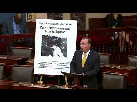 Sen. Lee Gives Speech Rejecting Eco-Terrorist Tracy Stone-Manning