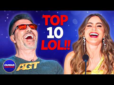 TOP 10 FUNNIEST AGT Auditions 🤣