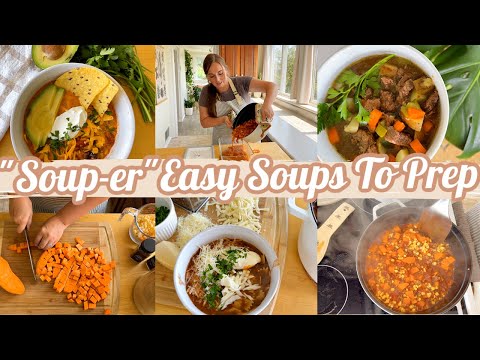 "Soup-er" Easy Soups To Whip Up Fast!