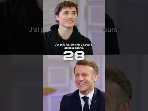 Vidéo complète sur la chaîne ! Q&A exclusive : Emmanuel Macron sur l'IA