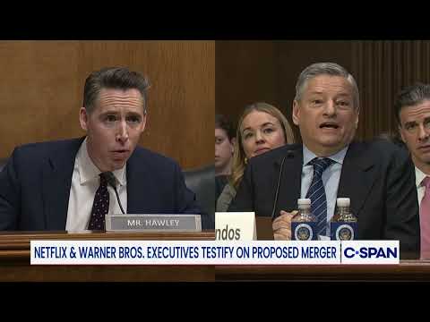 Sen. Josh Hawley Asks Why So Much of Netflix's Content for Children Promotes Transgender Ideology