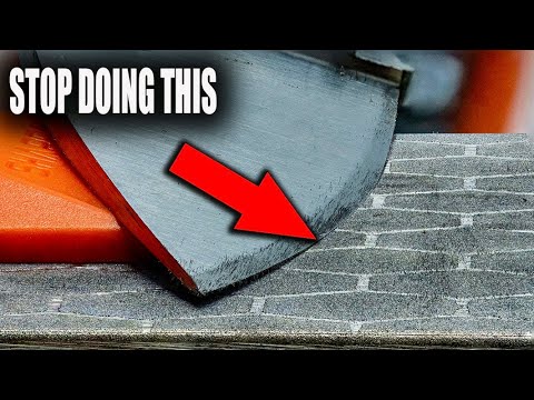 You're Sharpening At The Wrong Angle, And Its Why You Can't Get A Razor Edge