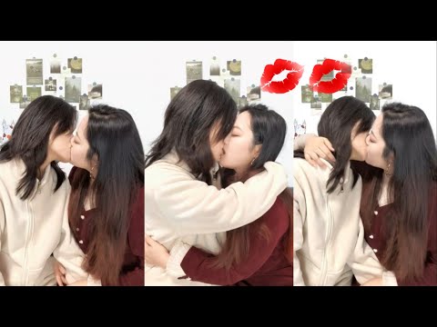 Kiss If You Gues Right Challenge, GL WLW Couple 