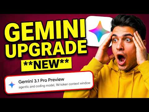 Google Released Gemini 3.1 Pro Preview | GEMINI NEW UPDATE