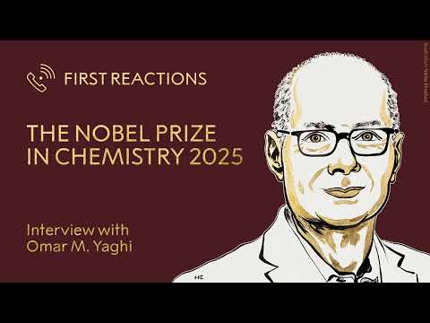 First reactions | Omar Yaghi, Nobel Prize in Chemistry 2025 | Telephone interview