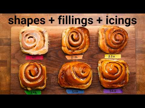 Make YOUR Best Cinnamon Rolls: Shapes, Fillings & Toppings