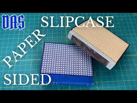 Covering a Slipcase with Beautiful Decorative Paper Sides // Adventures in Bookbinding
