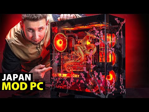 Zbudowałem SMOCZY komputer w JAPOŃSKIM klimacie - MODDING PC