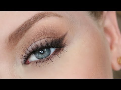 Soft Smokey Wing Neutral Eyeshadow Makeup Tutorial