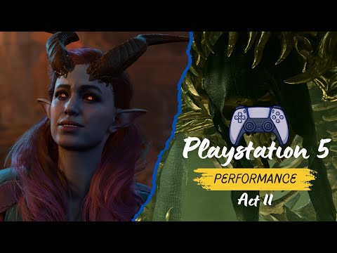 Baldur's Gate 3 Act II Playstation 5 Performance