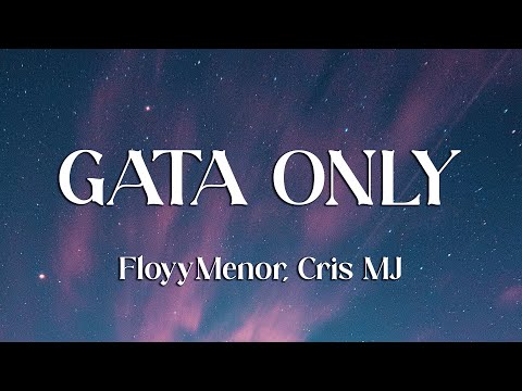 FloyyMenor - GATA ONLY ft. Cris MJ (Letra/Lyrics)