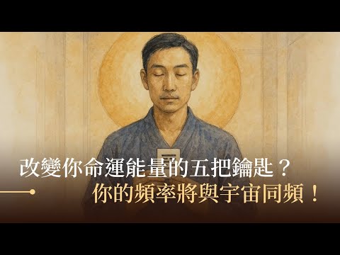 改变你命运能量的五把钥匙？ 听完这一段，你的频率将与宇宙同频！  