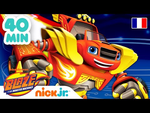 40 MINUTES de Robot Blaze à la rescousse | Blaze et les Monster Machines