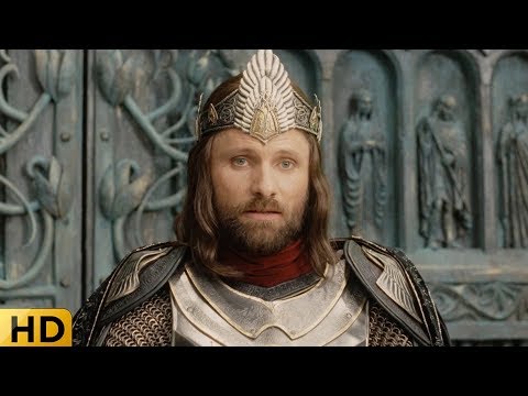 Коронация Арагорна. Властелин колец: Возвращение короля.