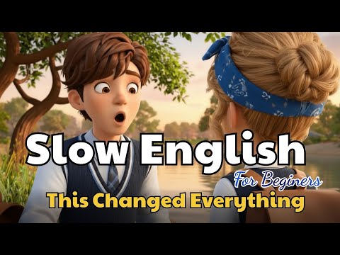 He Was Afraid to Speak English… Until This Day | Easy English Listening Practice (A2 – B1 Level)