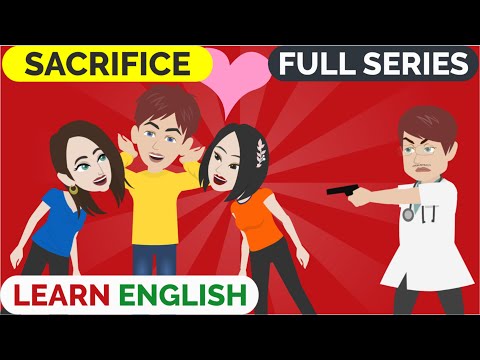 ❤️Sacrifice Full Series | Animated stories | English Story | English Conversation | Window English