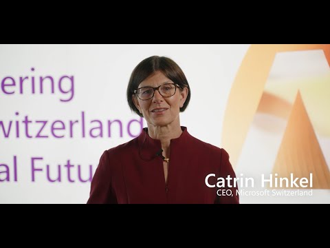 Switzerland’s Digital Future: Microsoft’s Commitment | Microsoft Switzerland CEO Catrin Hinkel