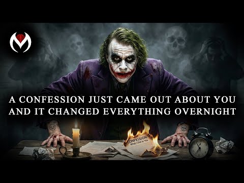 SOMEONE FINALLY CONFESSED WHAT THEY DID TO YOU... AND NOW NOBODY CAN SLEEP 😭🚨💀 - JOKER SPEECH