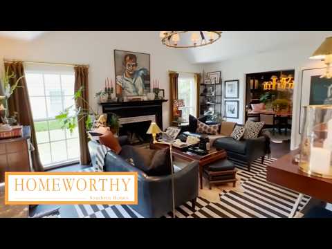 Southern Home Design l Ralph Lauren Inspired Home Undergoes Gorgeous Renovation