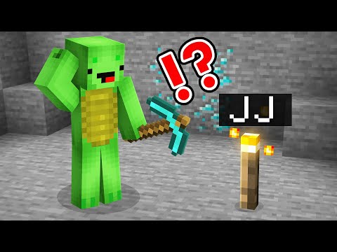 JJ Shapeshift to TORCH to WIN Mikey in Minecraft - Maizen