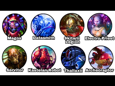 Every Adeptus Mechanicus Unit Explained In 19 Minutes