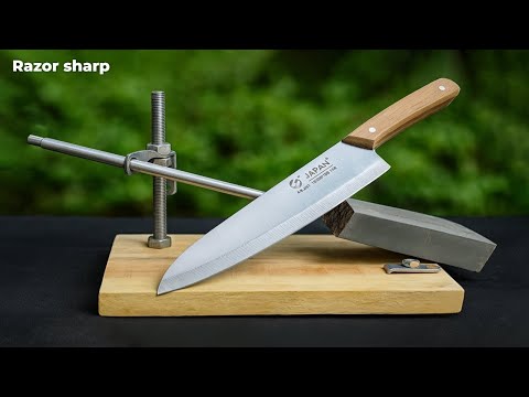 Millions Of People Don't Know This Secret. Sharpen A Knife To Razor Sharp In Just 3 Minutes