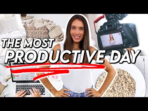 The MOST Productive Day At Home *realistic day in my life*