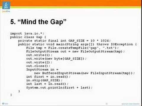 Advanced Topics in Programming Languages: Java Puzzlers,...