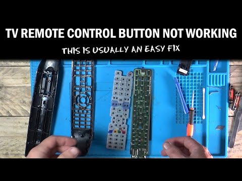 TV Remote Repair When The Buttons Don't Work - Fixing a Remote Control | UK eBay Reseller