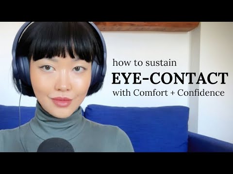 How to hold EYE-CONTACT